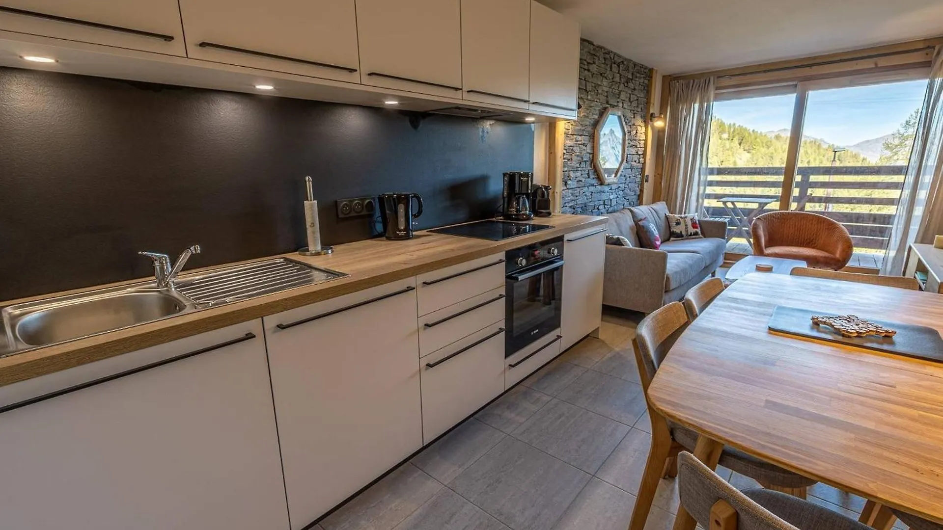Apartment Cosy Appartement 6 Pers Avec Wifi Et Proche Pistes A La Plagne - Fr-1-351-214