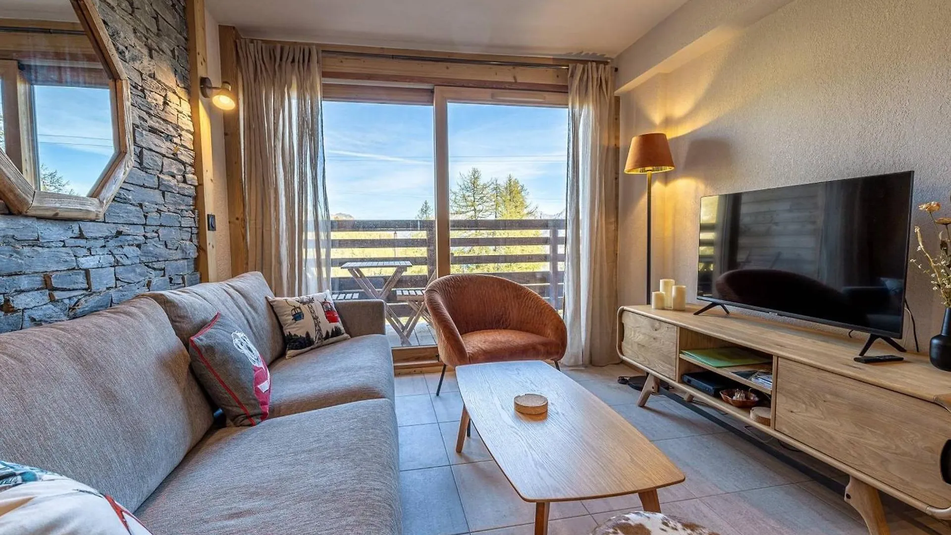 Cosy Appartement 6 Pers Avec Wifi Et Proche Pistes A La Plagne - Fr-1-351-214